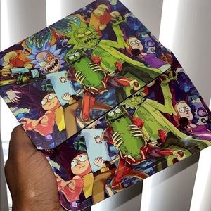 Rick & Morty Rolling Trays